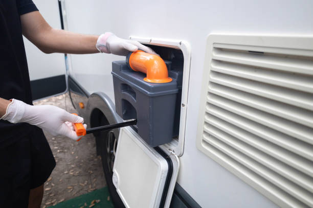 Porta potty delivery and setup in Southport, NC